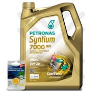 Renault Engine Oil PETRONAS Syntium 7000 RN 0W-20 5 Litre 5L + 5L SCREENWASH TAB