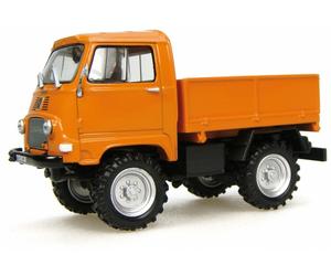 Renault Simpar Castor 1200D 1965 Orange 1:43 Model UNIVERSAL HOBBIES