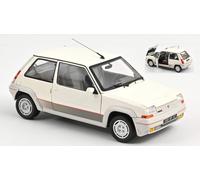 Renault Supercinq Gt Turbo Ph I 1985 Pearl White 1:18 Reprod.2024 Model 185200R