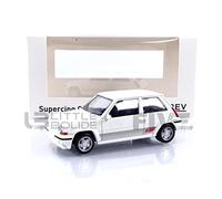 NOREV 510538 Renault R5 Supercinque GT Turbo Phase II 1988 White 1/43
