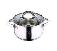 Renberg Alexander Casserole with Lid, Silver, 3.9 Litre/20 x 12.5 cm