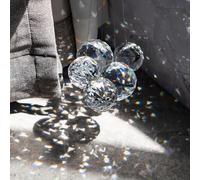 Renborn Crystalsuncatcher 24pcs Clear Crystal Ball Prism Suncatcher Rainbow Pendants Maker, Hanging Crystals Prisms for Windows,20mm