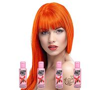 Renbow Crazy Colour 4 x Semi-Permanent Hair Colour Creams, 100ml