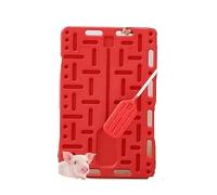 RenCehn Portable Livestock Sorting Panel with Paddle - Lightweight Animal Guide Board for Efficient Farm Management(47x31in)