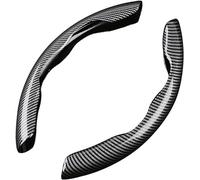 RenCehn Steering Wheel Cover for Mercedes Benz W213 2016-2021 E200 E220D E300 E300e 2000-2023, Carbon fiber cortex Protector Breathable Anti Skid