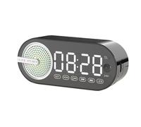 Renchey Alarm Clock With Bluetooths Speaker - Small Alarm Clock for Heavy Sleepers with Speaker - Up Alarm Clock Wireless Vintage Small Speaker For Outdoor Travel Home