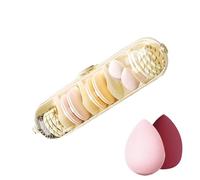 Renchey Makeup Sponge Case, Wall Mounted Beauty Make Up Blender Case, Multipurpose No Drilling Stores Beauty Tools, Headbands, Jewelry For Living Room, Bedroom, Bathroom