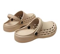 RenDiuJups Medical Shoes for Women Nurses & Surgeons - 3CM Anti-Slip Thick Sole, Puncture-Resistant Toe, Breathable Clogs for Hospital, Surgery Room & Daily Use (Men/Women)(C,EU43-44)