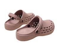 RenDiuJups Medical Shoes for Women Nurses & Surgeons - 3CM Anti-Slip Thick Sole, Puncture-Resistant Toe, Breathable Clogs for Hospital, Surgery Room & Daily Use (Men/Women)(E,EU41-42)