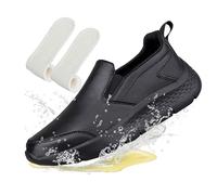 RenDiuJups Slip Resistant Chef Shoes for Men Women Waterproof Kitchen Work Shoes with Soft Cushioned Soles，Non-Slip Restaurant Shoes Lightweight Comfortable Work Footwear(EU43)