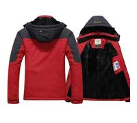 RenDiuJups Winter Coats for Men Men's Mountain Waterproof Ski Warm Jacket Windproof Rain Windbreaker Winter Warm Hooded Snow Coat(A,3XL)
