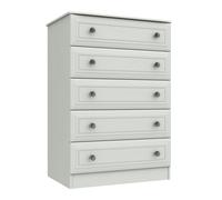 Rendlesham 5 Drawer Chest - White