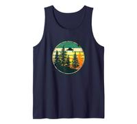 Rendlesham Forest UFO Incident Vintage Grunge Emblem UFO Tank Top