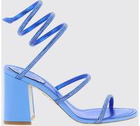 RENE CAOVILLA Cleo Satin Sandals with Crystals - Size: 39 - female