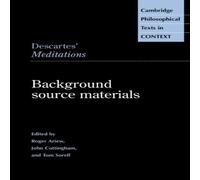 Rene Descartes Descartes' Meditations: Background Source Materials Hardcover Book Rene Descartes Multicolor