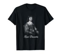 René Descartes French Philosopher Portrait Value Graphic T-Shirt