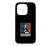 Rene Descartes Philosophy Mathematics Geometry Case for iPhone 15 Pro