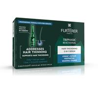 René Furterer Triphasic Reactional Ritual Anti-Hair Loss Treatment 12 Phials with Lemon Scent for Unisex Adults