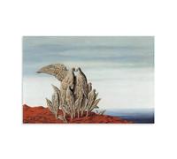 René Magritte Great Work (Island of Treasures) Canvas Wall Art Print Poster for Bedroom Dorm Living Room Decor 24x36inch(60x90cm)