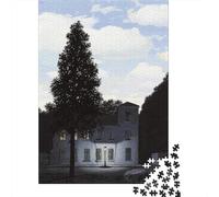 René Magritte Puzzle Wooden 1000 Piece World Famous Paintings Jigsaw Impossible Fine Art Jigsaws Museum Puzzles Challenge Toy Educational Games