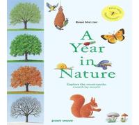 Rene Mettler A Year in Nature Hardback Book Rene Mettler Multicolor
