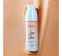 RENEE Lumi Glow Highlighting Liquid Foundation - Silk Cocoa Dewy Finish, Buildable Coverage & 3D Glow Hydrates & Smoothens For Luminous Skin With Hyaluronic acid & Niacinamide 30ml Silk Cocoa