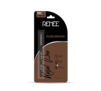 RENEE Pure Brown Kajal Pen with Sharpener 24 Hrs Stay Long Lasting Kohl Pencil Matte Finish, Rich Color Payoff Smudge & Water Proof with One Swipe Application Formula - 0.30gm Pure Brown