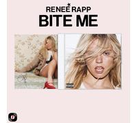 RENEE RAPP BITE ME CD + SIGNED ART CARD NEW