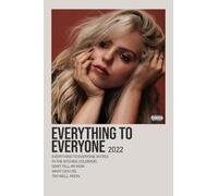 Renee Rapp Everything To Everyone A3 Print Poster Wall Art Home Decor Album Gift Present Photo Living Room Dining Room Bedroom Unframed Concert Tour Gig Live Show Music Arena