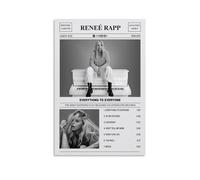 Renee Rapp Everything To Everyone Vintage Newspaper Music Posters Poster Decorative Painting Canvas Wall Posters And Art Picture Print Modern Family Bedroom Decor Posters 12x18inch(30x45cm)