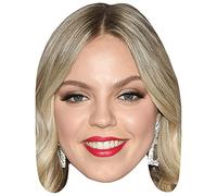 Renee Rapp (Smile) Celebrity Mask, Flat Card Face, Fancy Dress Mask