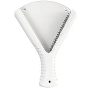 ReneeChef Jar Opener | White Plastic Jar Opener for Weak Hands | Two Ways to Use | Effortless to Open Any Size Jar or Can | Ideal for Seniors with Arthritis