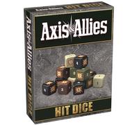 Renegade Games Studio: Axis & Allies: Hit Dice - 72 Dice in 4 Styles, 16mm, Military Style Duffel Carry Bag, Strategy Board Game Accessory & Upgrade