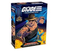 Renegade Game Studios G.I. Joe Roleplaying Game: SGT Slaughter Limited Edition Accessory Pack - Set W/Miniature, Sourcebooks, Tokens & More, Blue