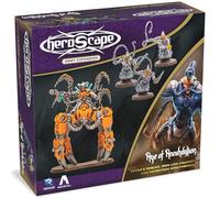 Renegade Game Studios Iron Heroscape Revnas Rebuke Lich Viscerot And Necrotech Wraithriders Army Expansion Board Game English Purple Kids