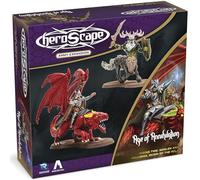 Renegade Game Studios Heroscape Rising Tide Sonlen & Halushia Scion Of The Wild Army Expansion Board Game English Purple Kids