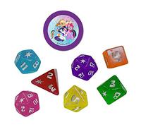 Renegade Game Studios - My Little Pony RPG Dice Set - 8-Piece Custom Icon Dice for 1+ Players