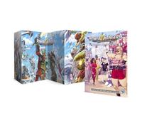 Renegade Game Studios Power Rangers RPG Glutton for Punishment GM Screen | Tri-fold Reference Screen with 32-page Glutton for Punishment Adventure Booklet and Tables for Tabletop RPG Campaigns