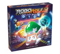 Renegade Games : Robo Rally Dice - Competitive Racing Robot Board Game, Standalone Or Expansion, Obstacles & Sabotage, Age 14+, 2-4 Players, 30-45 Min