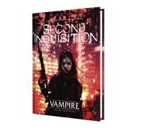 Renegade Game Studios Vampire TM RPG Second Inquisition | Antagonist Guide with Special Forces, NPC Stats, Equipment & Hardcover Supplement for World of Darkness Chronicles