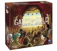Renegade Game Studios Viscount of the West Kingdom Gates of Gold | Medieval Strategy Board Game with King's Orders, Outsider Cards, New Manuscripts, and Asymmetric Castle Leaders