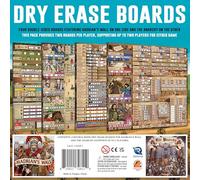 Renegade Games: Hadrian’s Wall & The Anarchy - Dry Erase Boards - 4 Double-Side Reusable Boards, Strategy Euro Game Accessory Pack, Garphill Games