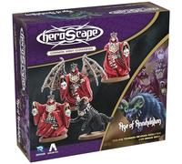 Renegade Games: Heroscape: Revnan Acolytes & Grave Grim - Army Expansion, 4 Assembled Unpainted Figures & 2 Army Cards, Miniatures Game Accessory