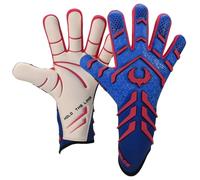 Renegade GK Apex Strapless Professional Football Goalie Gloves (Sizes 6-12, Level 5.5) 4+5MM EXT Contact Grip | Evo Negative Cut Goalkeeper Gloves for Elite Play