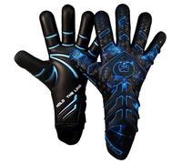 Renegade GK Apex Strapless Professional Football Goalie Gloves (Sizes 6-12, Level 5.5) 4+5MM EXT Contact Grip | Evo Negative Cut Goalkeeper Gloves for Elite Play (Orion 2.0 (Non-Fingersave), 9)