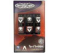 Renegade Heroscape: Utgar Dice Pack Contains 10 d6 & 1 d20 Black (US IMPORT)