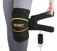 RENEO Electric Heating Pad for Knee Pain Relief, Automatic Shut-Off, Portable Knee Warmer, Heated Knee Brace Support for Arthritis, Joint Stiffness, Knee Surgery Recovery