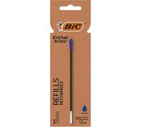 Re'New BIC Cristal Ballpoint Pen Refills Medium Point Blue Ink Pack of 3