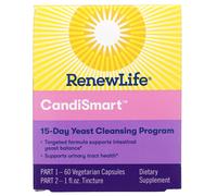 Renew Life, CandiSmart, 15-Day Yeast Cleansing Program, 2 Part Program