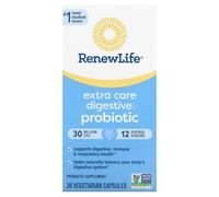 Renew Life, Extra Care Digestive Probiotic, 30 Billion CFU, 30 Vegetarian Capsules